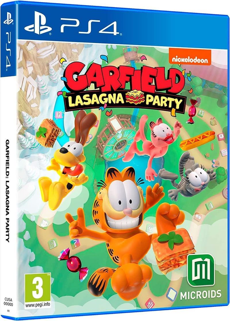 Jogo Garfield: Lasagna Party - Playstation 4 - Microids