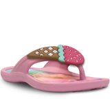 Chinelo Sorvete Infantil N 25 Ao 32 Menina Feminina 12.94 Cor:rosa,tamanho:29/30