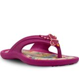 Chinelo Libélula E Flores Infantil N 25 Ao 32 Menina Feminina 12.97 Cor:pink,tamanho:25/26