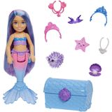 Barbie Entretenimento Chelsea Sereia Mermaid Power