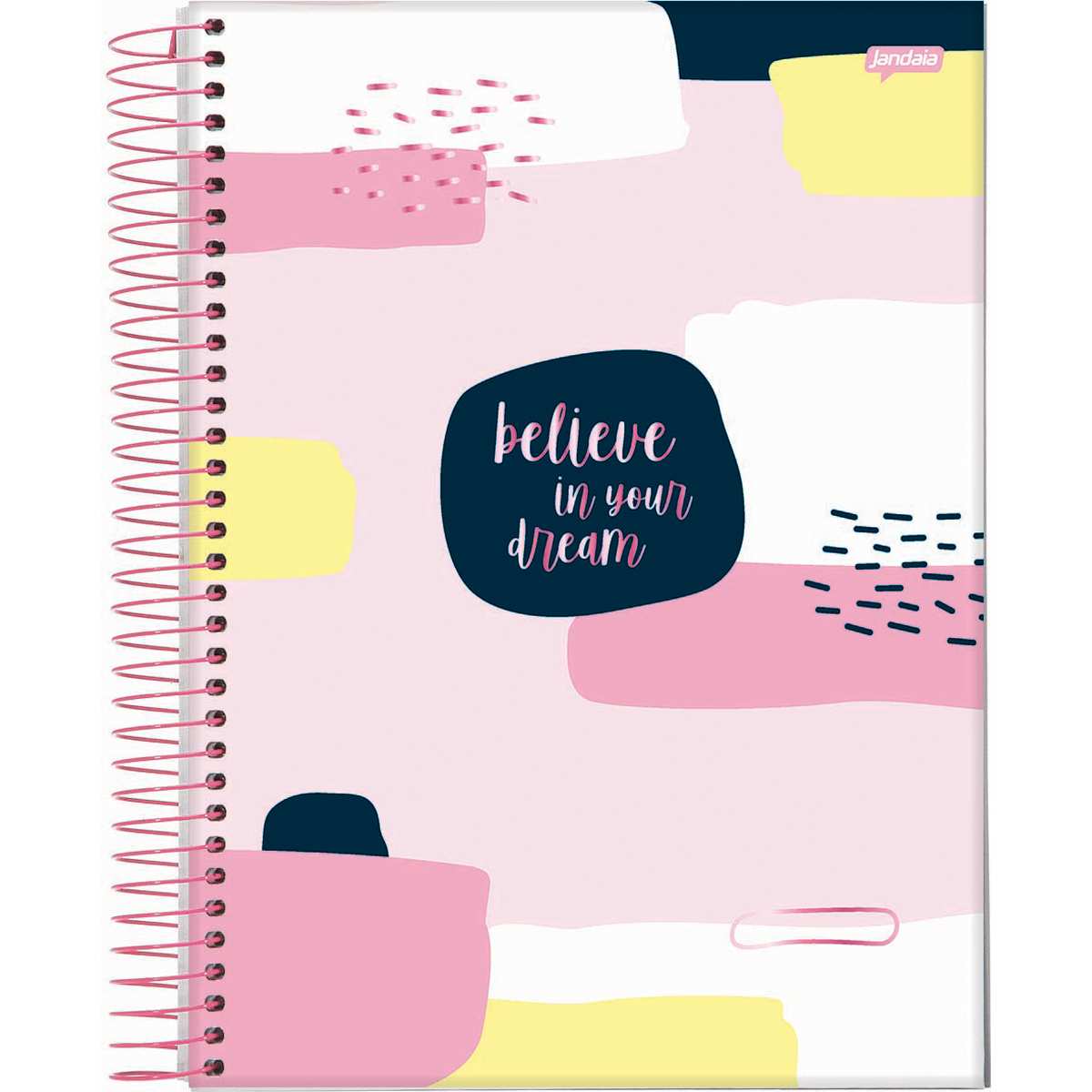 Caderno 10X1 Capa Dura 2020 LA Creme College 160FLS.