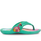 Chinelo Flamingo Infantil N 25 Ao 32 Menina Feminina 12.93 Cor:verde,tamanho:31/32