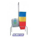 Suporte Para Cestos De Compras Duplo 108-001 -  Inarcan.