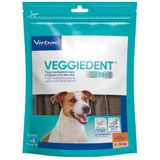 Tiras Mastigáveis Virbac Veggiedent Fr3sh Para Cães De 5 A 10 Kg - 15 Tiras