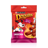 Kit Com 20 - Doguitos Linguicinha - Petisco Para Cães De Todas As Raças E Idades - Nestlé Purina (45g)