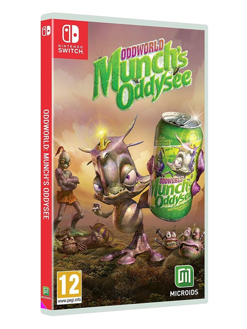 Jogo Oddworld: Munch Odyssey - Switch - Microids
