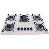 Fogão Cooktop 5 Bocas Tripla Chama Safanelli