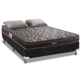 Conjunto Box-Colchão Herval Bonnel Troya+Cama Casal 138x188