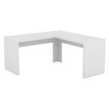 Escrivaninha/Mesa de Canto para Escritório Sitin Branco - Casabras
