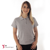 Camisa Gola Polo Em Malha Piquet  -Feminina - Anti Bolinha UV 15  KS CASUAL SPORT