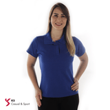 Camisa Gola Polo Em Malha Piquet  -Feminina - Anti Bolinha UV 15  KS CASUAL SPORT