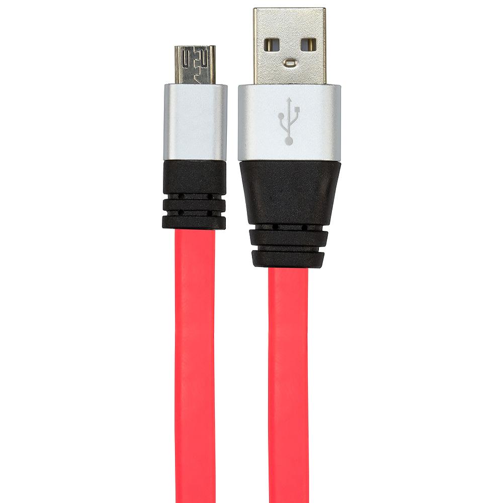 Cabo Micro USB Flat Celular de Silicone Carregador e Dados Rosa é boa?