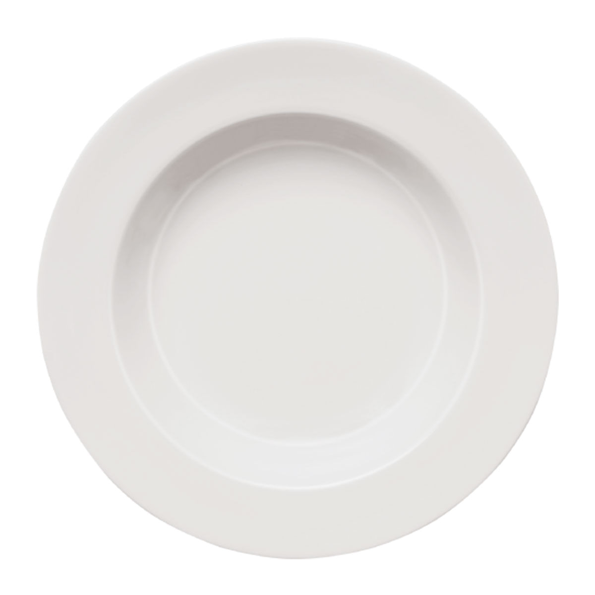 Prato Fundo 23,5cm Classe Única Para Bar Ou Hotel Germer De Porcelana Branco