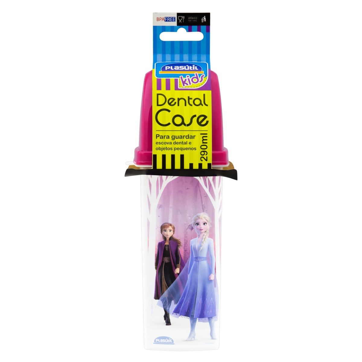 Porta Escova de Dente Plasútil Marsala Frozen é boa?