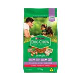 Ração Dog Chow Extra Life Para Cães Filhotes Raças Minis E Pequenas Carne, Frango E Arroz 1kg