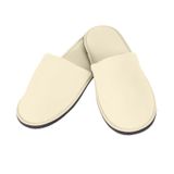 Pantufa Feminina Em Plush Bene Casa Bege 39/40