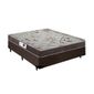 Cama-Box-Casal-Colchao-Espuma-D33-Bordado---Box-Sintetico-Marrom-Serra-Negra-64x138x188