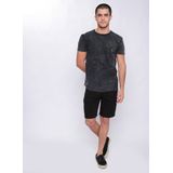 Bermuda Masculina Cargo Color Preta