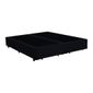 Cama-Box-King-Colchao-Espuma-D33-Bordado---Box-Bipartido-Suede-Preto-Serra-Negra-59x193x203