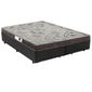 Cama-Box-Queen-Colchao-Classic-Mola-Ensacada---Box-Bipartido-Sintetico-Cinza-Serra-Negra-67x158x198