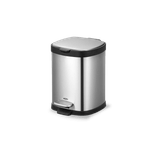 Lixeira Com Pedal E Balde Removível Frame 6l Inox- Brinox