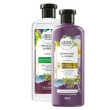 Kit Shampoo + Condicionador Herbal Essences Bio Renew Alecrim E Ervas 400ml