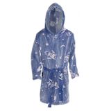 Roupão Infantil Plush Flannel La Dotta Azul 8/10