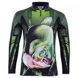 Camiseta de Pesca Go Fisher Manga Longa Tambaqui GO04 - Masculina