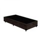 Cama-Box-Solteiro-Colchao-Classic-Mola-Ensacada---Box-Suede-Marrom-Serra-Negra-67x88x188