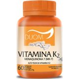 Vitamina K2 Menaquinona 7 Mk-7 1 Cápsula Ao Dia 60 Cáps Duom