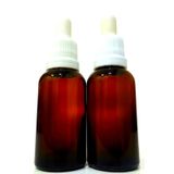 Combo 2 Fracos Conta gotas 20ml de vidro Âmbar