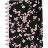 Caderno Inteligente Grande By Gocase Rose Black 80