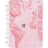 Caderno Inteligente Grande By Gocase Mapa Mundi 80