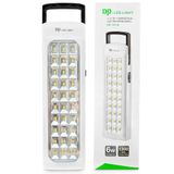 Lâmpada Luminária De Emergência Recarregável 30 Leds 6w Dp-7011a