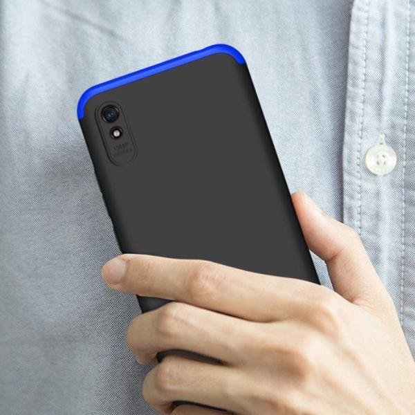 Capa-Capinha-360-Fosca-Anti-Impacto-Xiaomi-Redmi-9A-6-53----Preta-com-azul