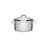 Caçarola Tramontina Solar Funda Em Aço Inox Fundo Triplo Com Tampa E Alças 16 Cm 1,8 L Tramontina