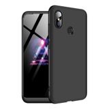 Capa Capinha 360 Xiaomi Mi 8 6.21 Case Anti Impacto Fosca - Todo preto