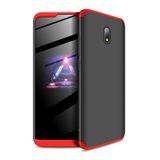 Capa Capinha 360 Xiaomi Redmi 8a 6.22 Anti Impacto Fosca -  Preto com Vermelho