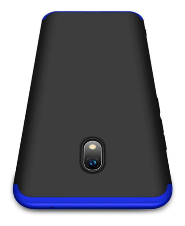 Capa-Capinha-360-Xiaomi-Redmi-8a-6-22-Anti-Impacto-Fosca---Preto-com-azul