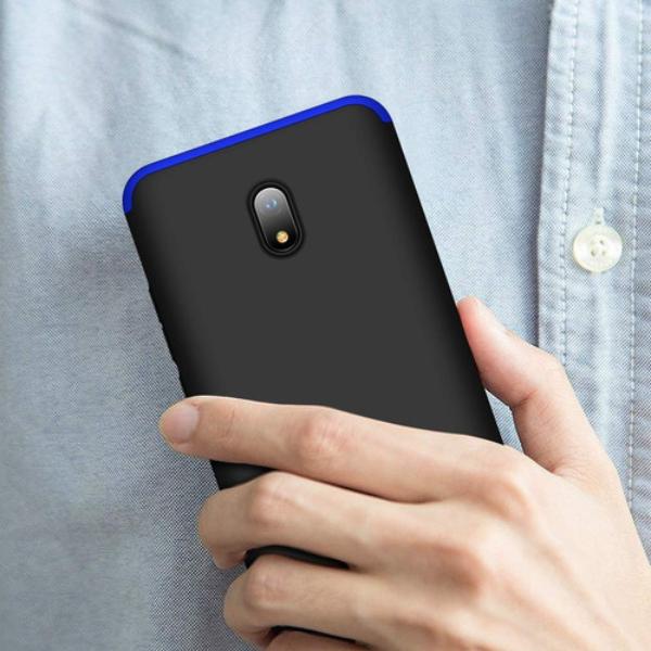 Capa-Capinha-360-Xiaomi-Redmi-8a-6-22-Anti-Impacto-Fosca---Preto-com-azul