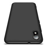 Capa Capinha 360 Xiaomi Redmi 7a Anti Impacto Fosca -  Todo preto