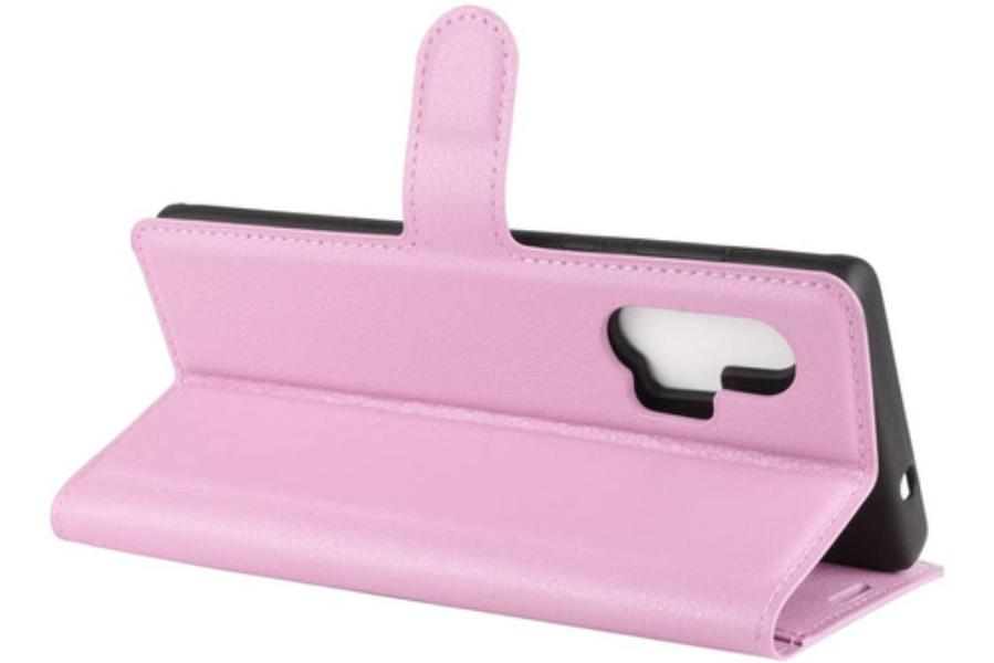 Capa-Capinha-Carteira-Couro-Motorola-Edge-Plus-Tela-de-6-7----Rosa