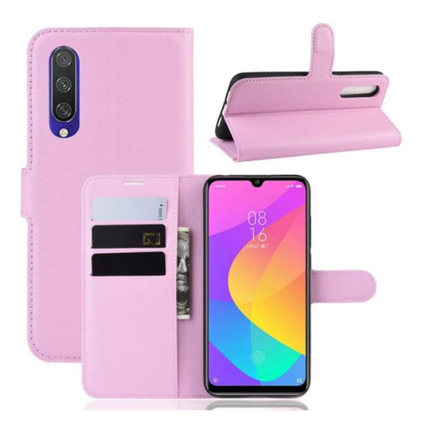 Capa-Capinha-Carteira-Flip-Wallet-Xiaomi-Mi-A3-Cc9e-Impacto---Rosa