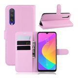 Capa Capinha Carteira Flip Wallet Xiaomi Mi A3 Cc9e Impacto - Rosa