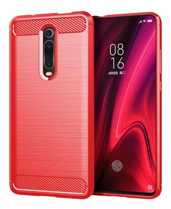 Capa-Capinha-Fibra-Xiaomi-Mi-9t-E-Redmi-K20-Pro-Case-Anti-Impacto---Vermellha