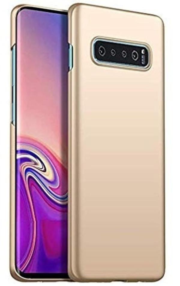 Capa-Capinha-Galaxy-S10-Plus-6-4-Acrilica-Fosca-Ultra-Fina---Dourada