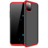 Capinha 360 Anti Impacto Apple Iphone 11 Pro Max Tela 6.5' - Preto com vermelho