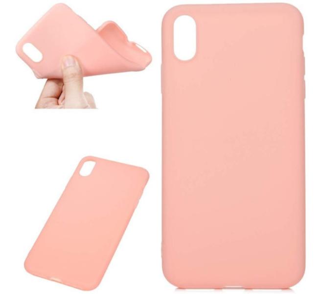 Capa-Capinha-Ultra-Fina-Fosca-Slim-iPhone-XS-Max-Tela-6-5---Rosa