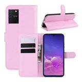 Capinha Capa Flip Wallet Carteira Galaxy S10 Lite 6.7 - Rosa