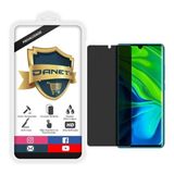 Película De Privacidade Vidro 3d Xiaomi Mi Note 10 E Pro Proteção Anti Impacto E Curioso Top Spy Premium